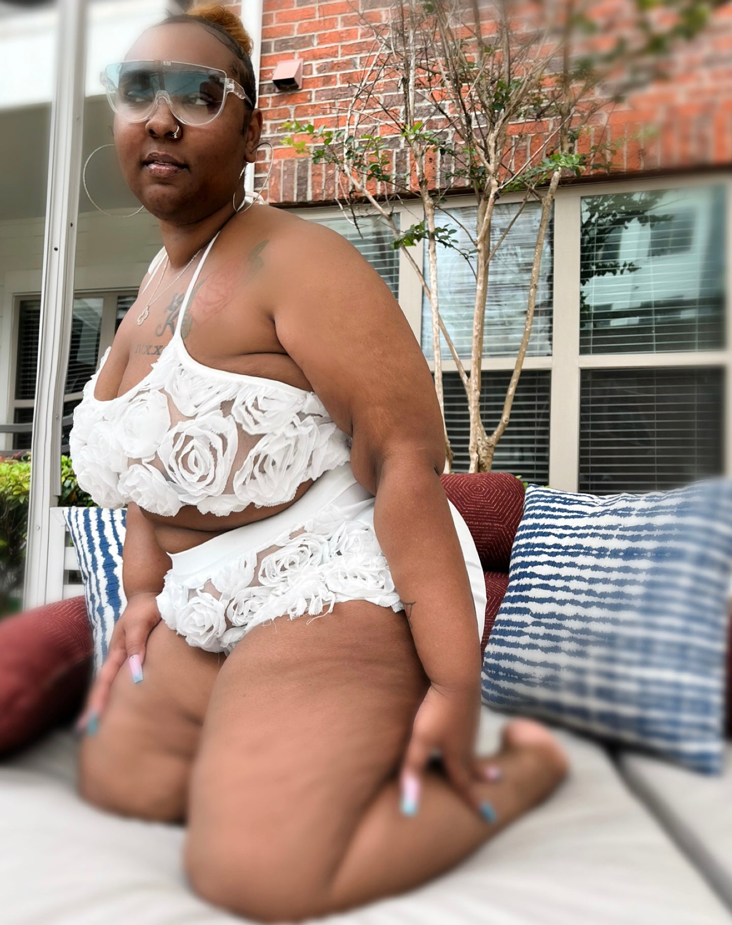 Flower Pot SwimSuit Cover